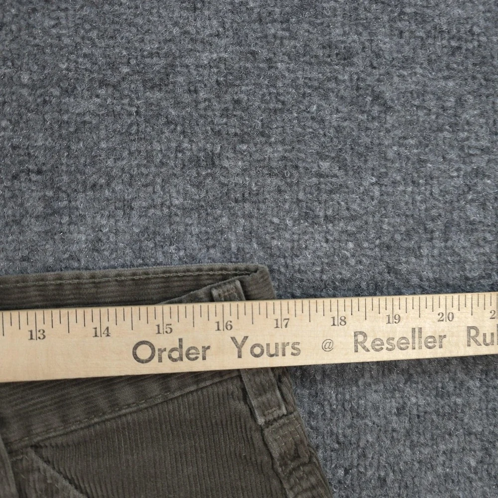 Vintage Silvertab Pants Mens 33x34 Brown Corduroy Carpenter Baggy Skater Y2K